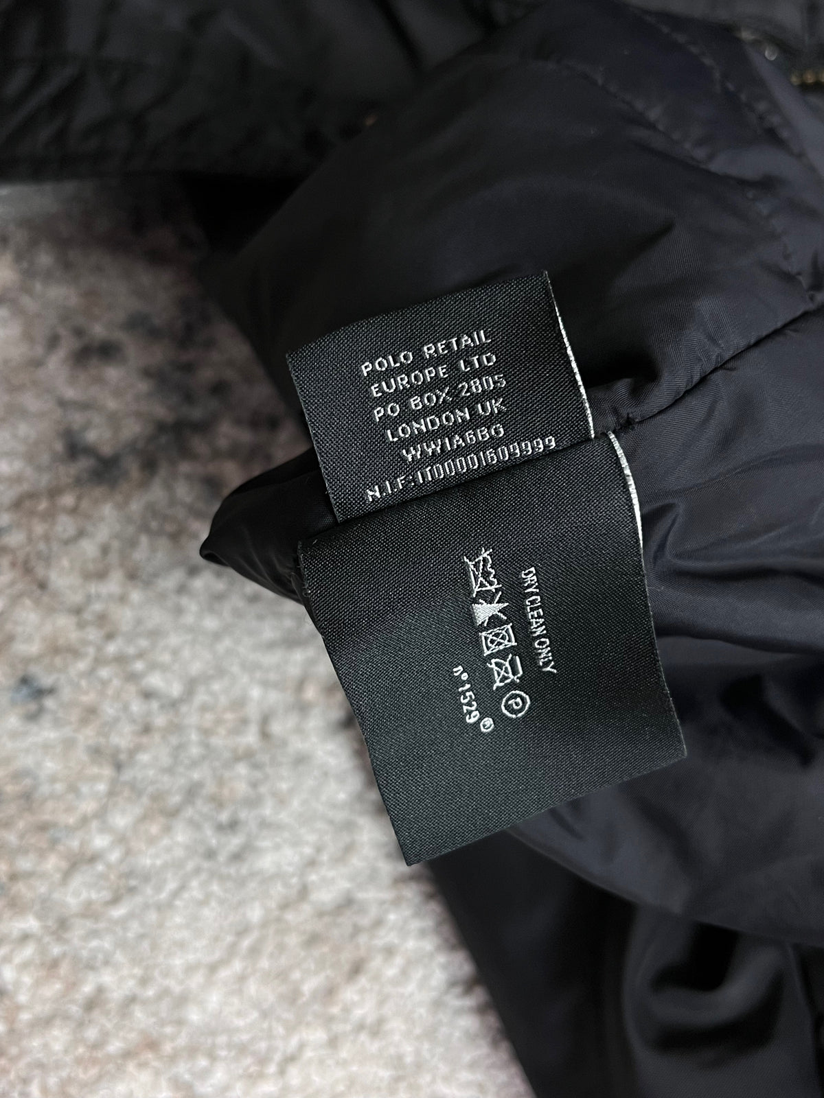 VINTAGE RALPH LAUREN BLACK LABEL M-65 NYLON TACTICAL FIELD JACKET 2009