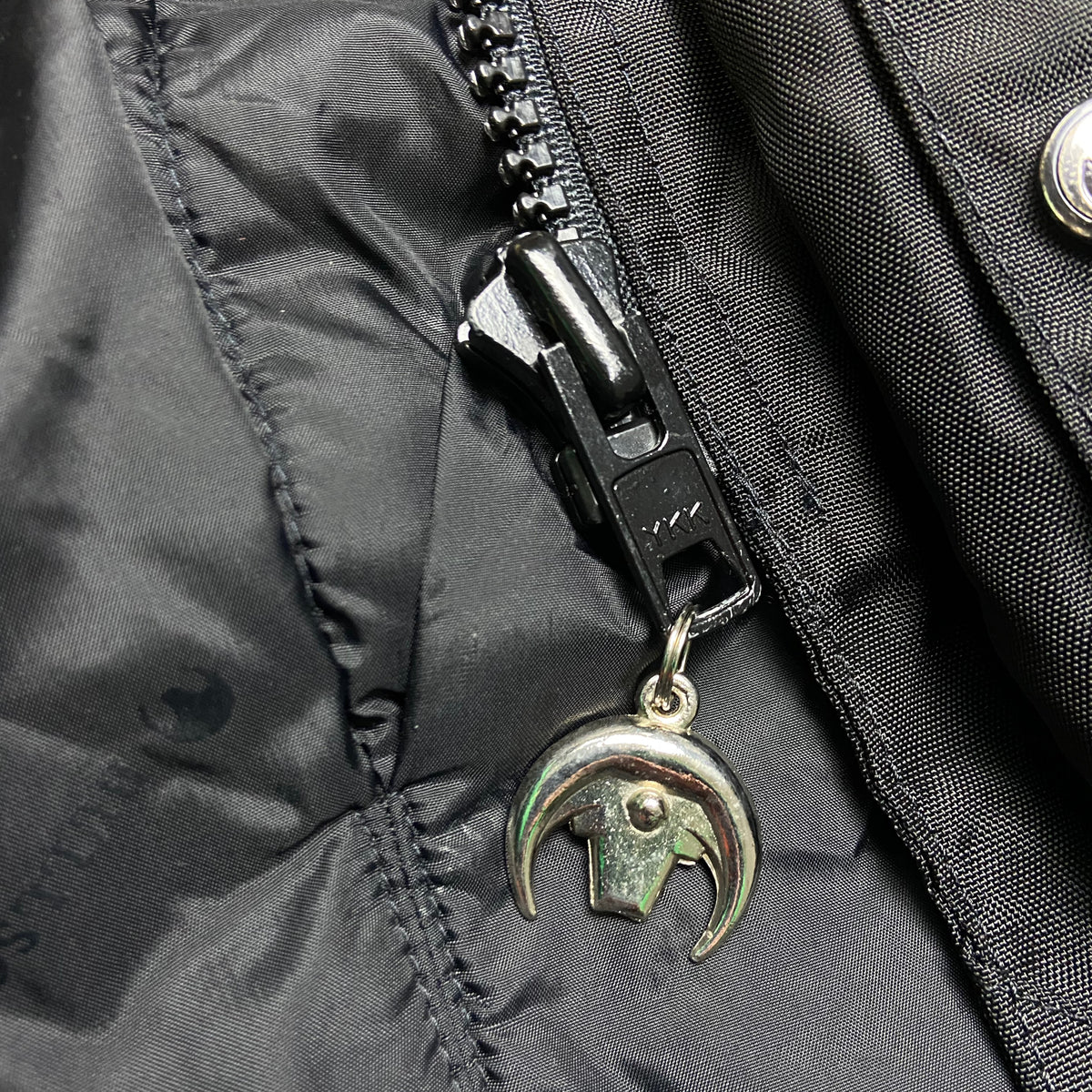 1980s BULLSON BONDAGE FRINGE BIKER BOMBER JACKET