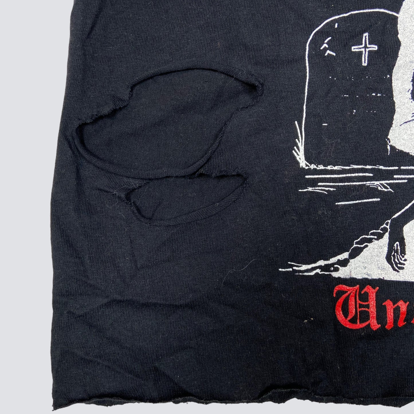 2008 NECROVORE UNRELEASED EVIL DISTRESSED TANK TOP