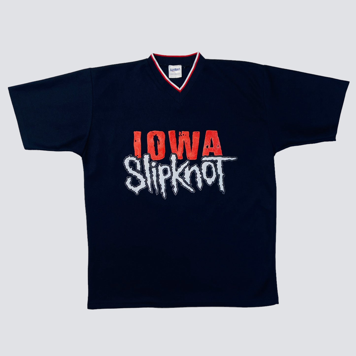2001 SLIPKNOT IOWA JERSEY TEE