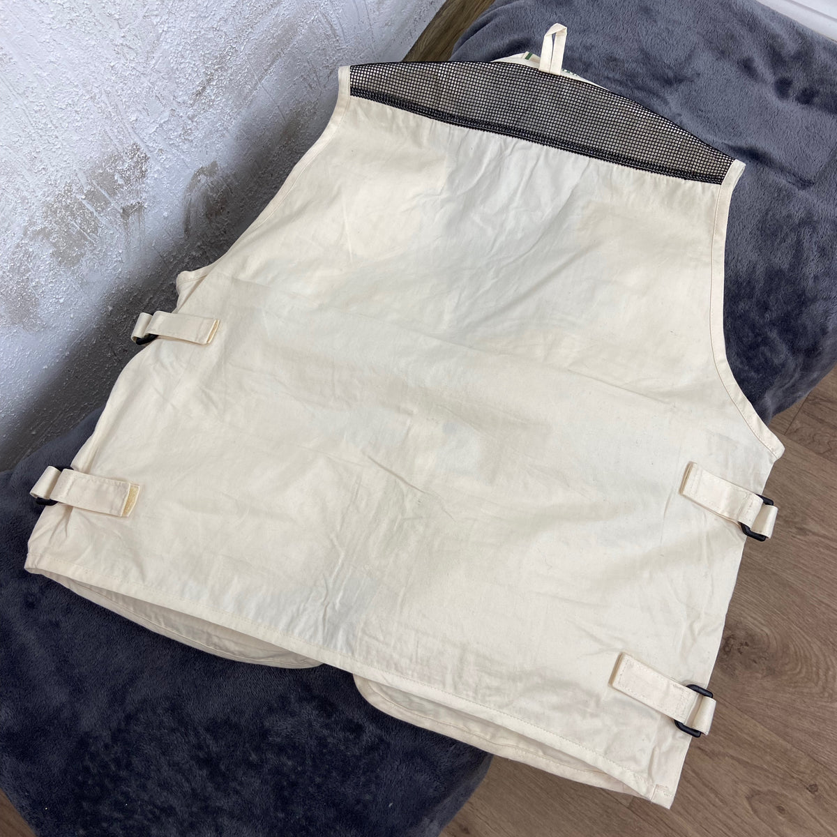 1980s MIZUNO JAPANESE MULTIPOCKET BONDAGE CARGO VEST