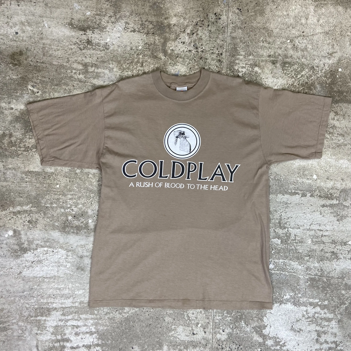 COLDPLAY A RUSH OF BLOOD TO THE HEAD TEE 1990s