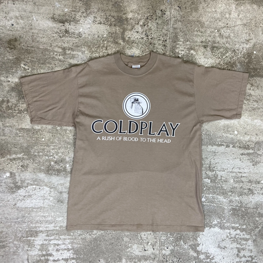 COLDPLAY A RUSH OF BLOOD TO THE HEAD TEE 1990s