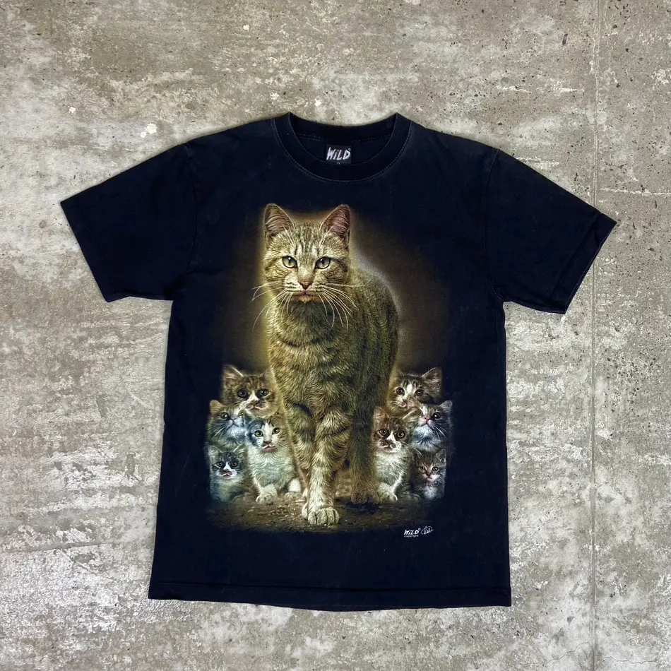 CUTE CATS TEE 1990s