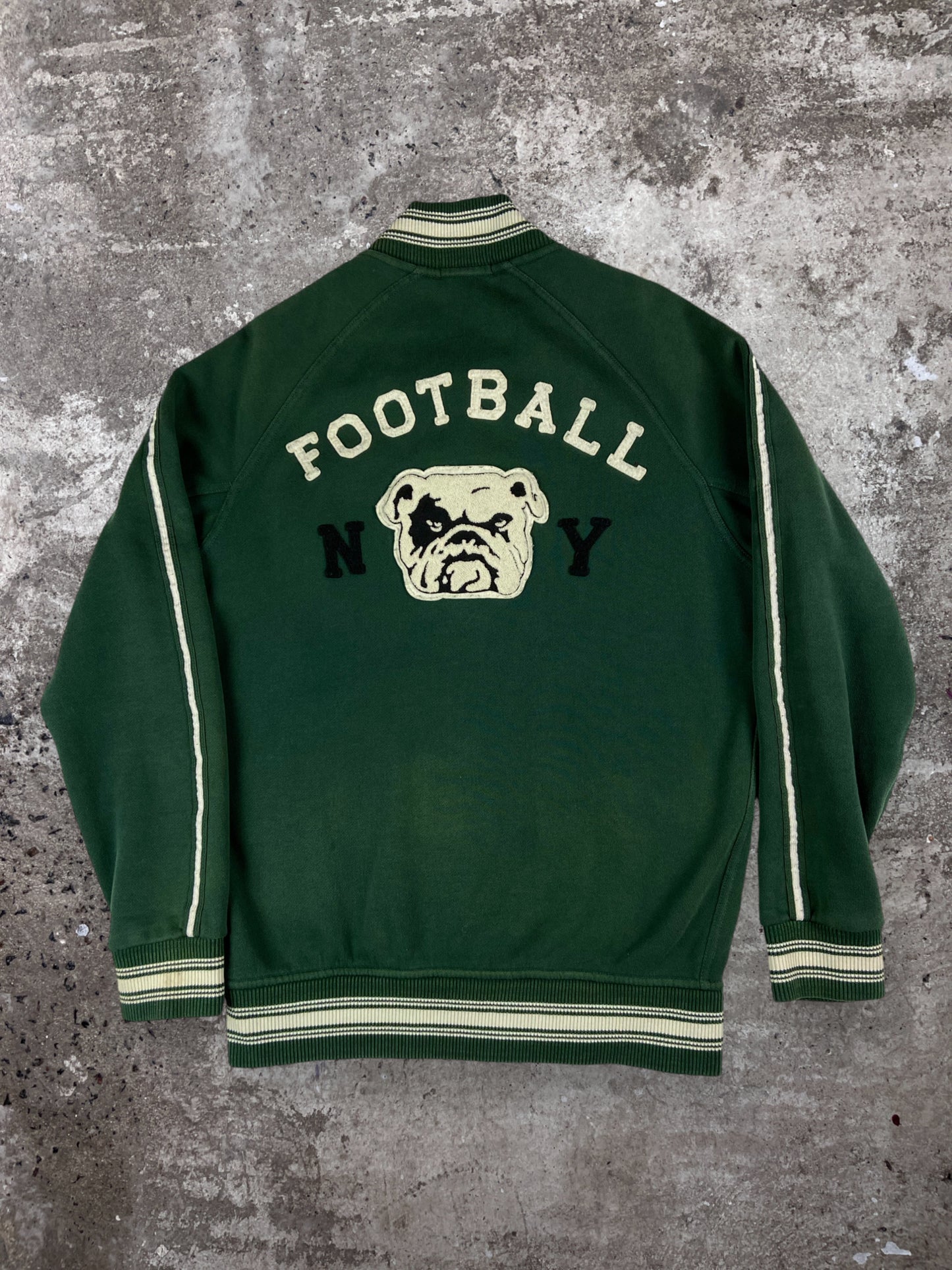 VINTAGE RALPH LAUREN VARSITY LETTERMAN DOG JACKET 2009