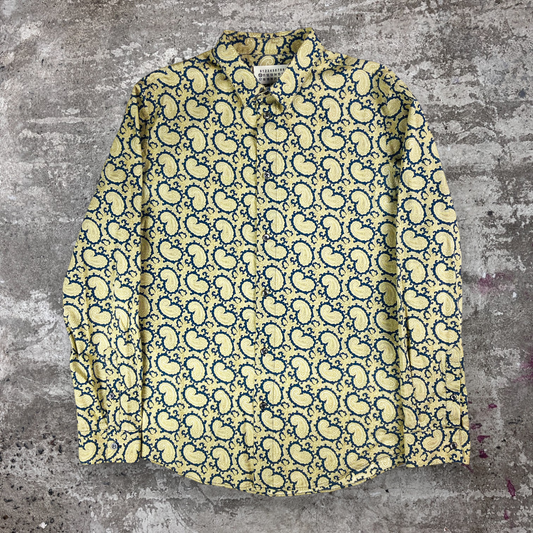 MAISON MARTIN MARGIELA REFLECTIVE BANDANA PATTERN SHIRT AW13