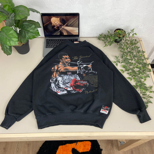 1980s MUHAMMAD ALI "THE GREATEST" SWEATSHIRT
