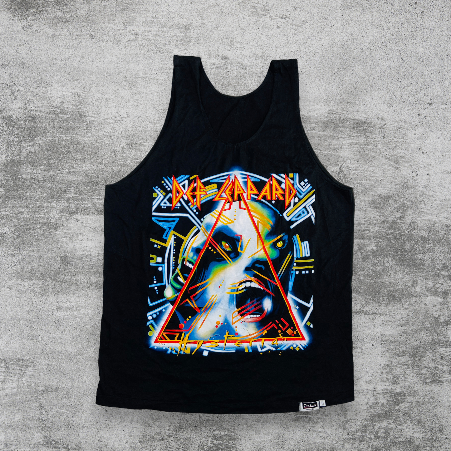 1988 DEF LEPPARD HYSTERIA SINGLE STITCH TANK TOP