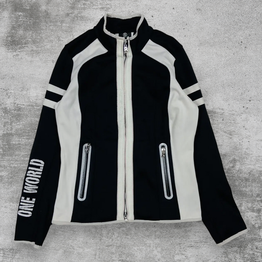 BOGNER SPORTS ONE WORLD MOTO TRACK ZIP JACKET 2000s