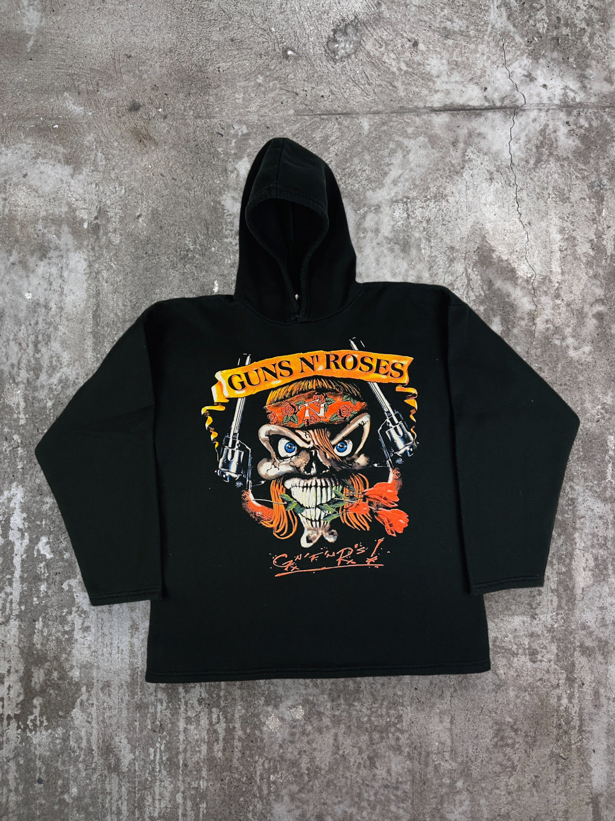 1980s GUNS N' ROSES ITALIAN JUICY HOODIE