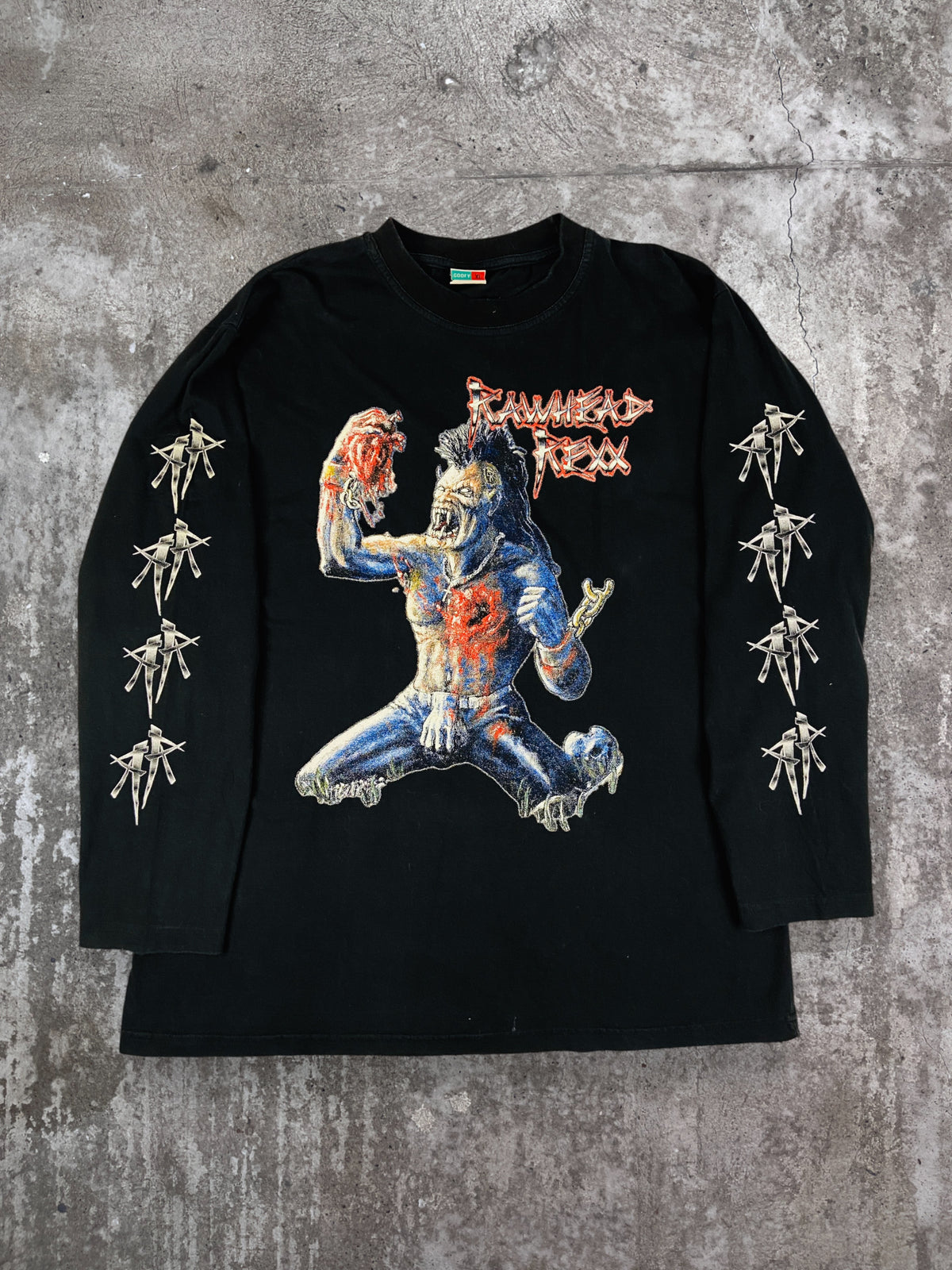 2001 RAWHEAD REXX "SPREADING THE CURSE" TOUR LONGSLEEVE
