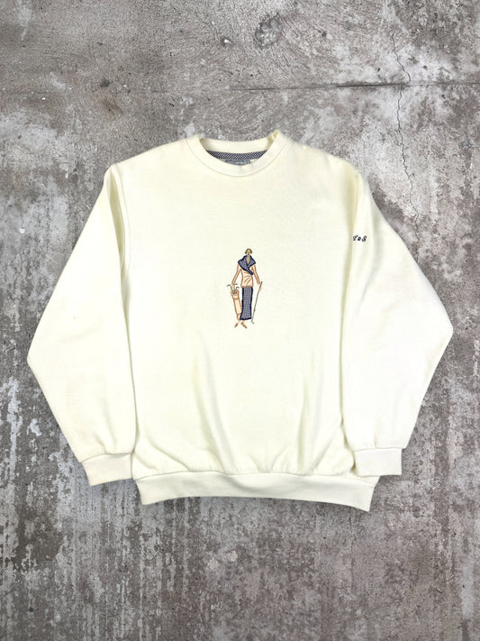 1980s LYLE & SCOTT EMBROIDERED SWEATSHIRT