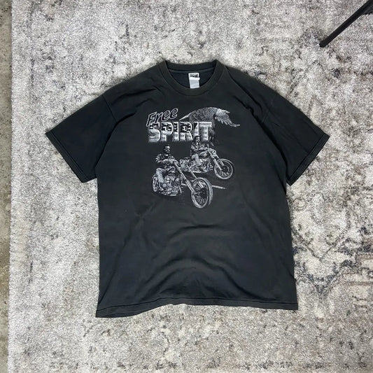 FREE SPIRIT EASY RIDER WCW FADED TEE 1998s