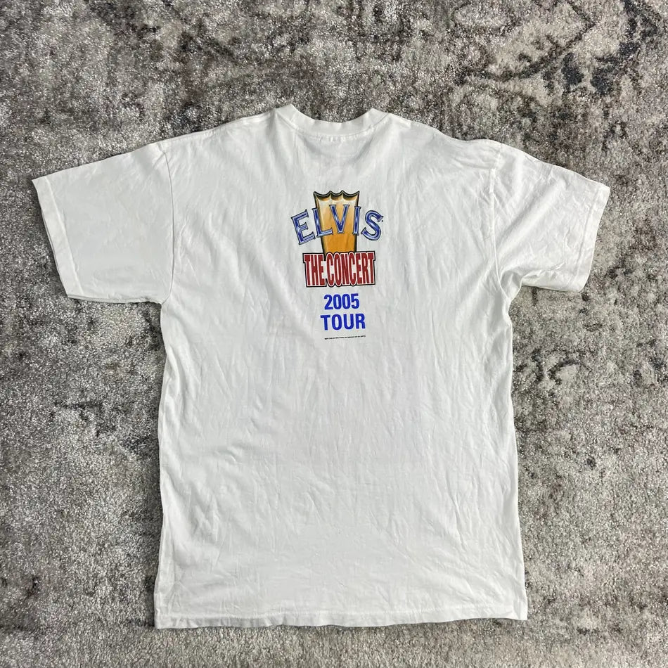 2005 ELVIS PRESLEY THE CONCERT TOUR TEE