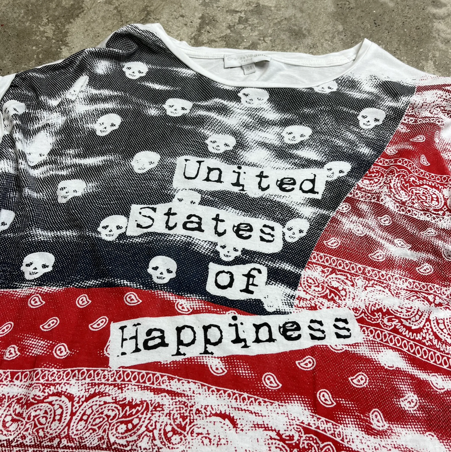 UNITED STATES OF HAPPINESS TEE 2000s