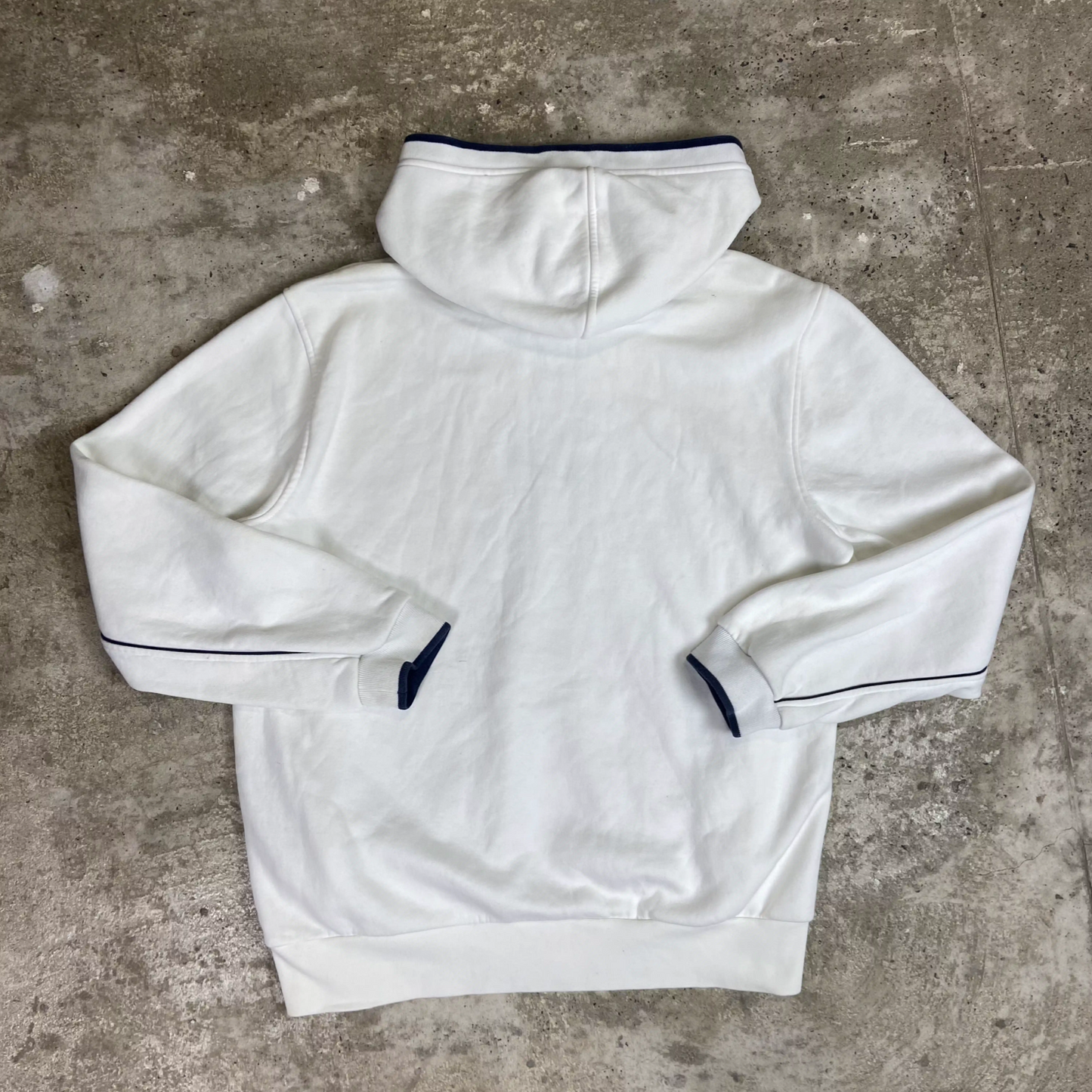 1990s NIKE CENTER SWOOSH REVERSE WAVE HOODIE
