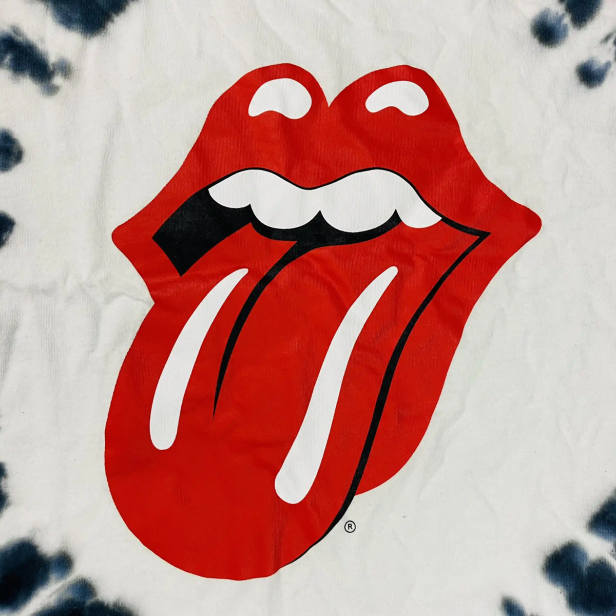 THE ROLLING STONES TIE DYE TEE