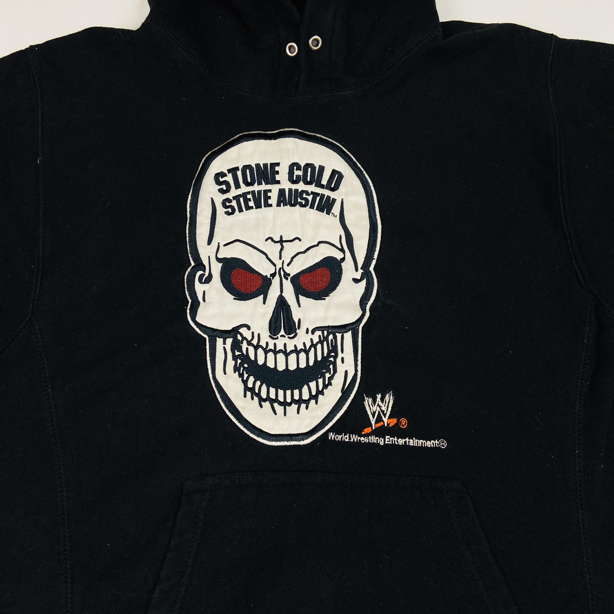 1990s STONE COLD STEVE AUSTIN 3:16 HEAVY FADED HOODIE