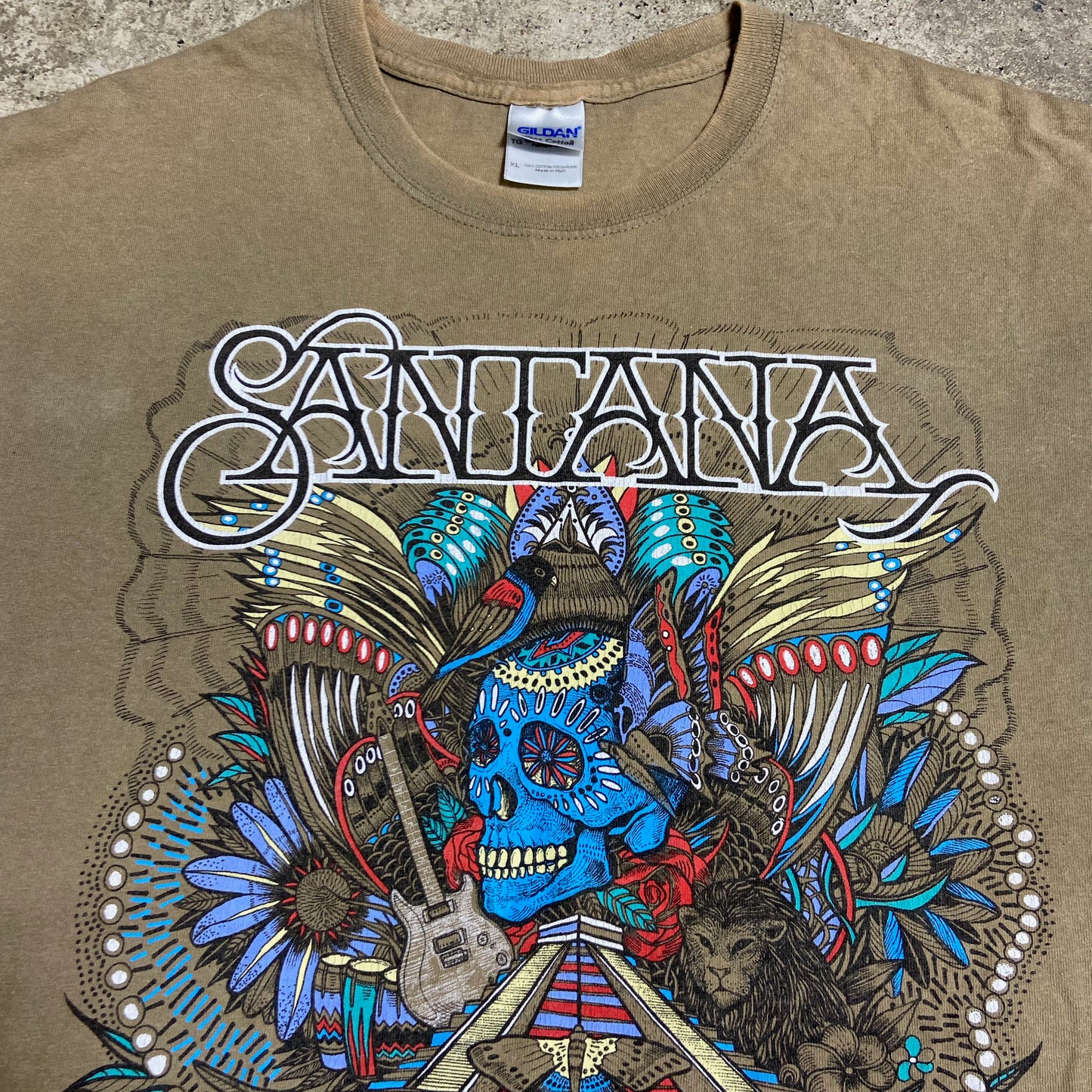 2012 SANTANA SUN FADED TEE