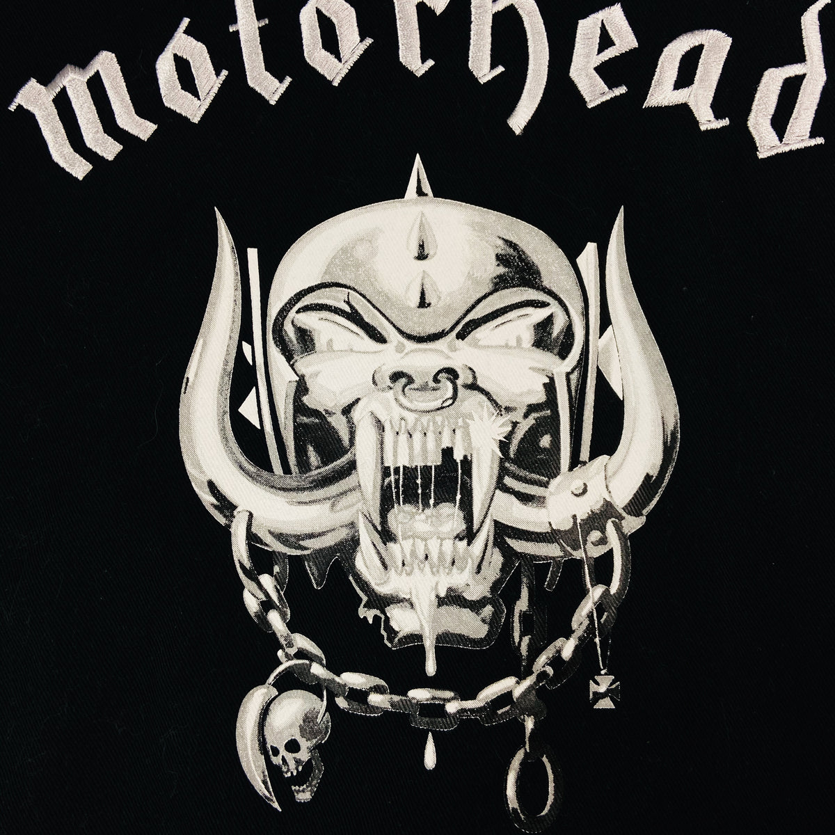 2003s MOTORHEAD DENIM JACKET + RARE AUTHENTIC PIN 1990 MADE IN ENGLAND