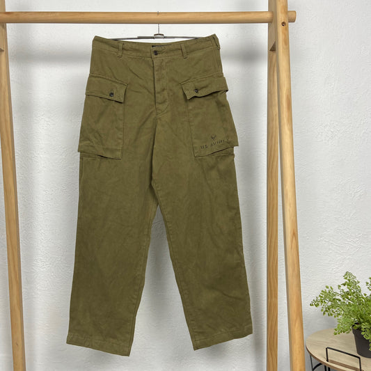 AVIREX LTD USAAF P-44 HEAVY CARGO PANTS 1990s