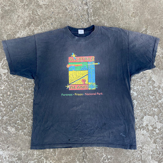 1990 ALCATRAZ ISLAND FADED TEE
