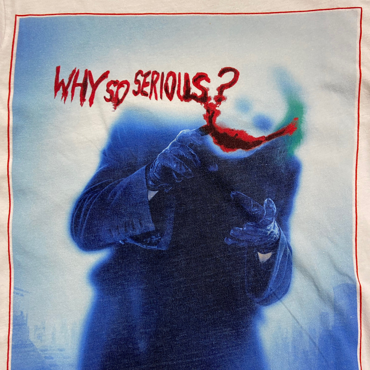 WHY SO SERIOUS? JOKER THE DARK KNIGHT TEE