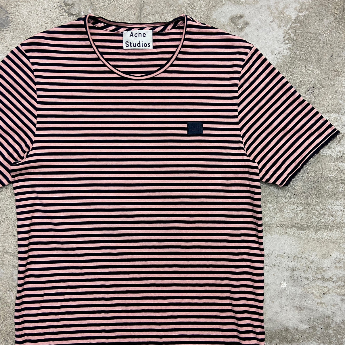 ACNE STUDIOS STRIPED TEE