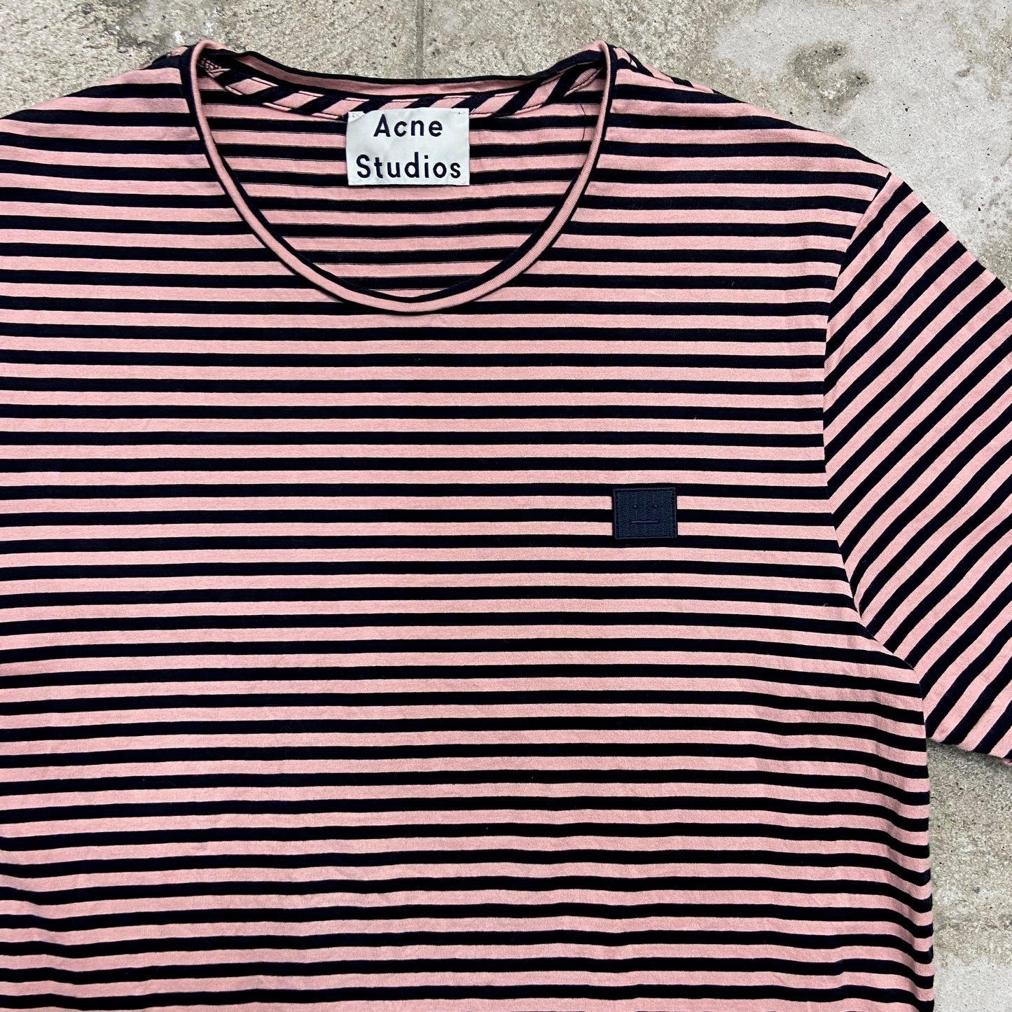 ACNE STUDIOS STRIPED TEE