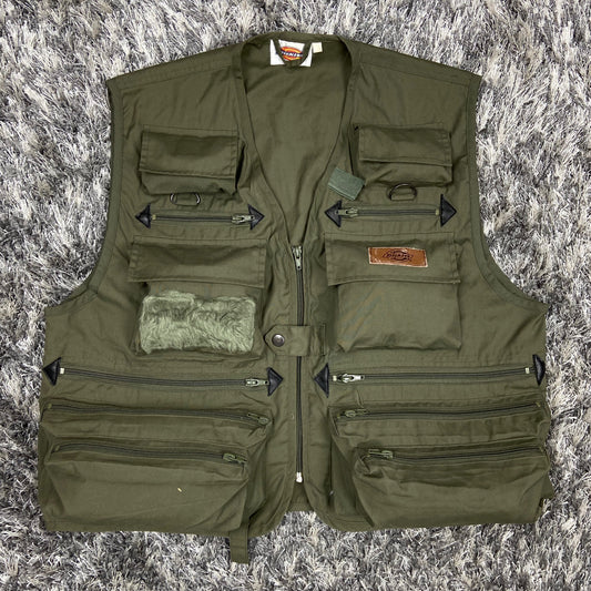 1990s DICKIES BONDAGE FUNCTIONAL MULTIPOCKET CARGO VEST