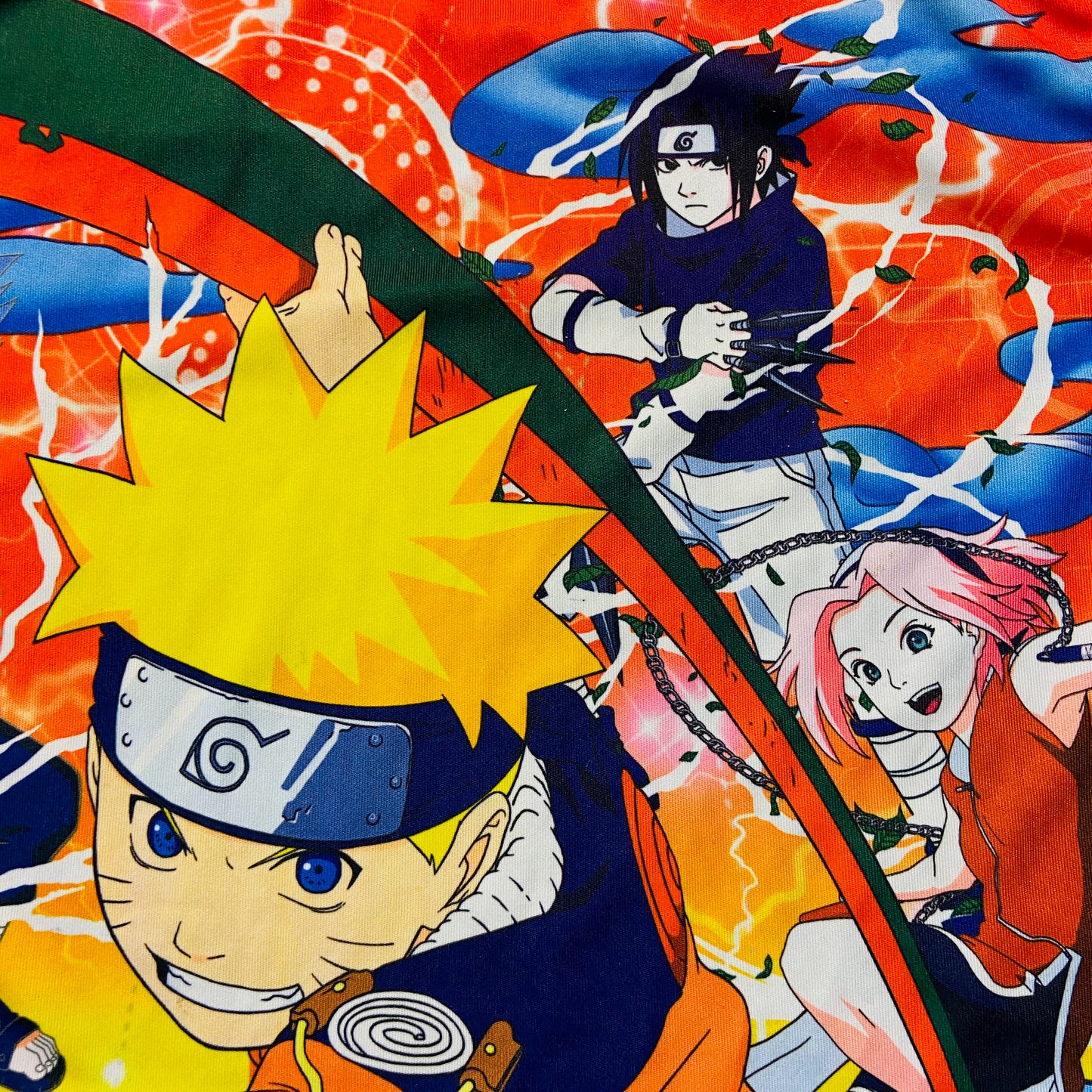 2002 NARUTO MASASHI KISHIMOTO OVERPRINTED TEE
