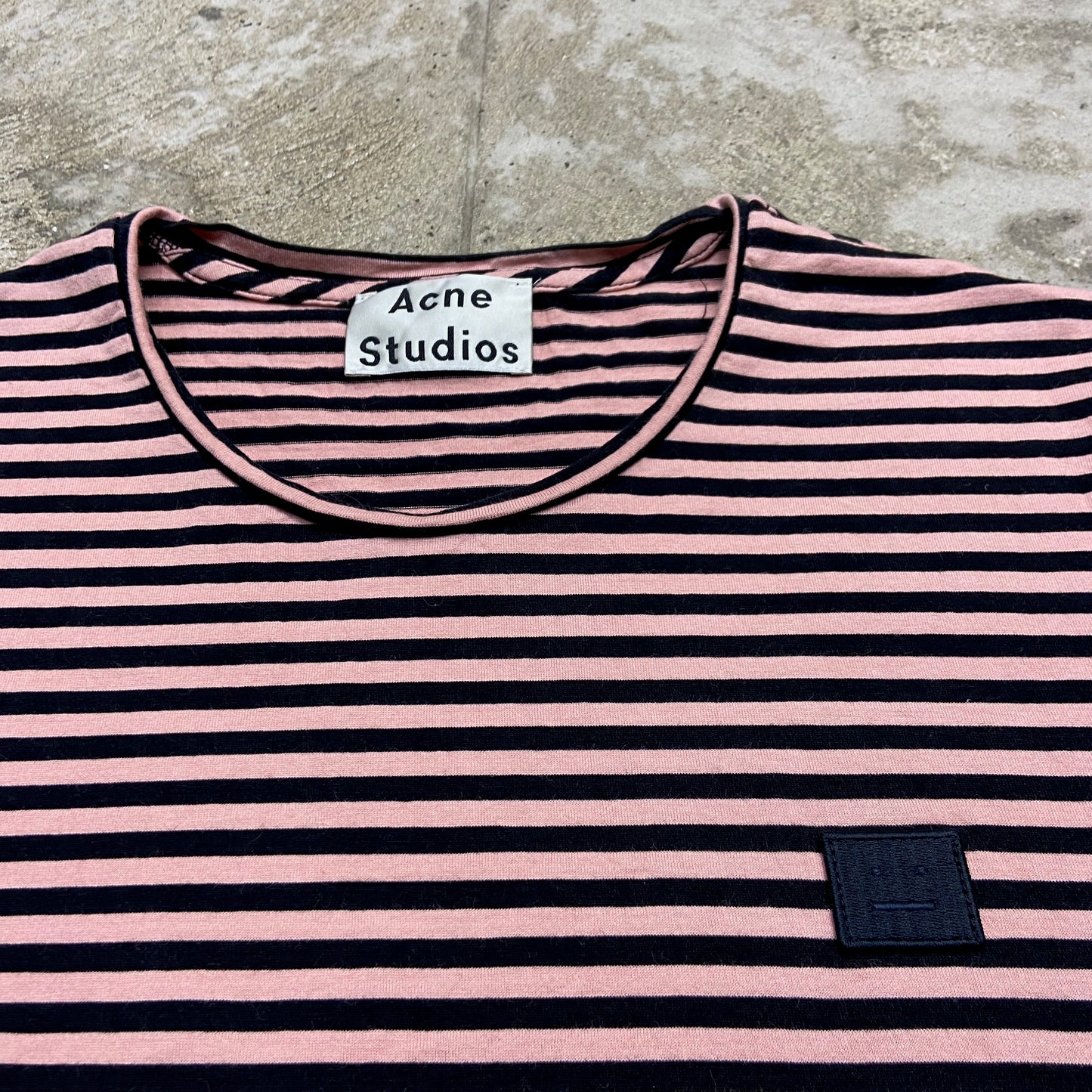ACNE STUDIOS STRIPED TEE
