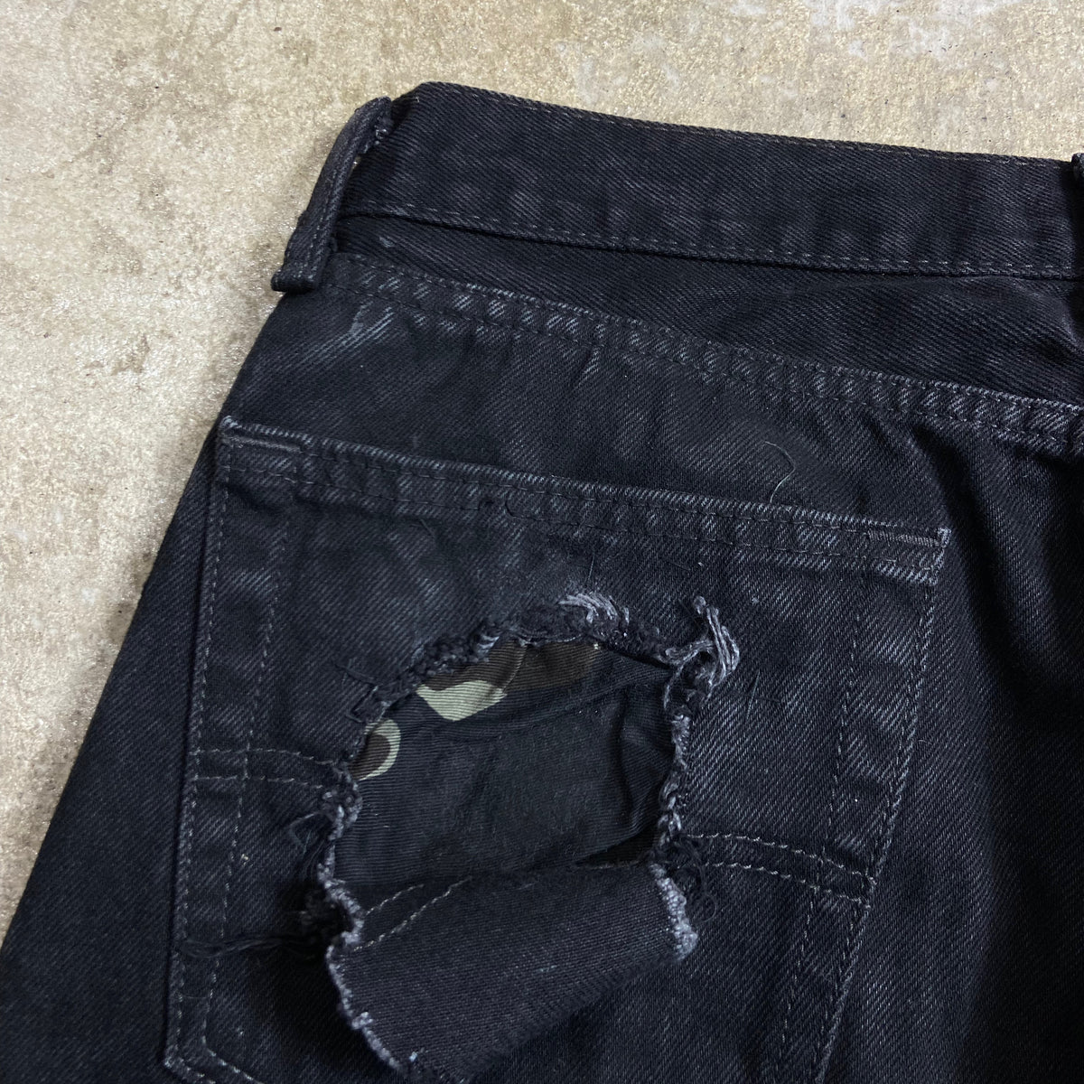 LEVI'S PATCHWORK CUSTOM HANDMADE PANTS