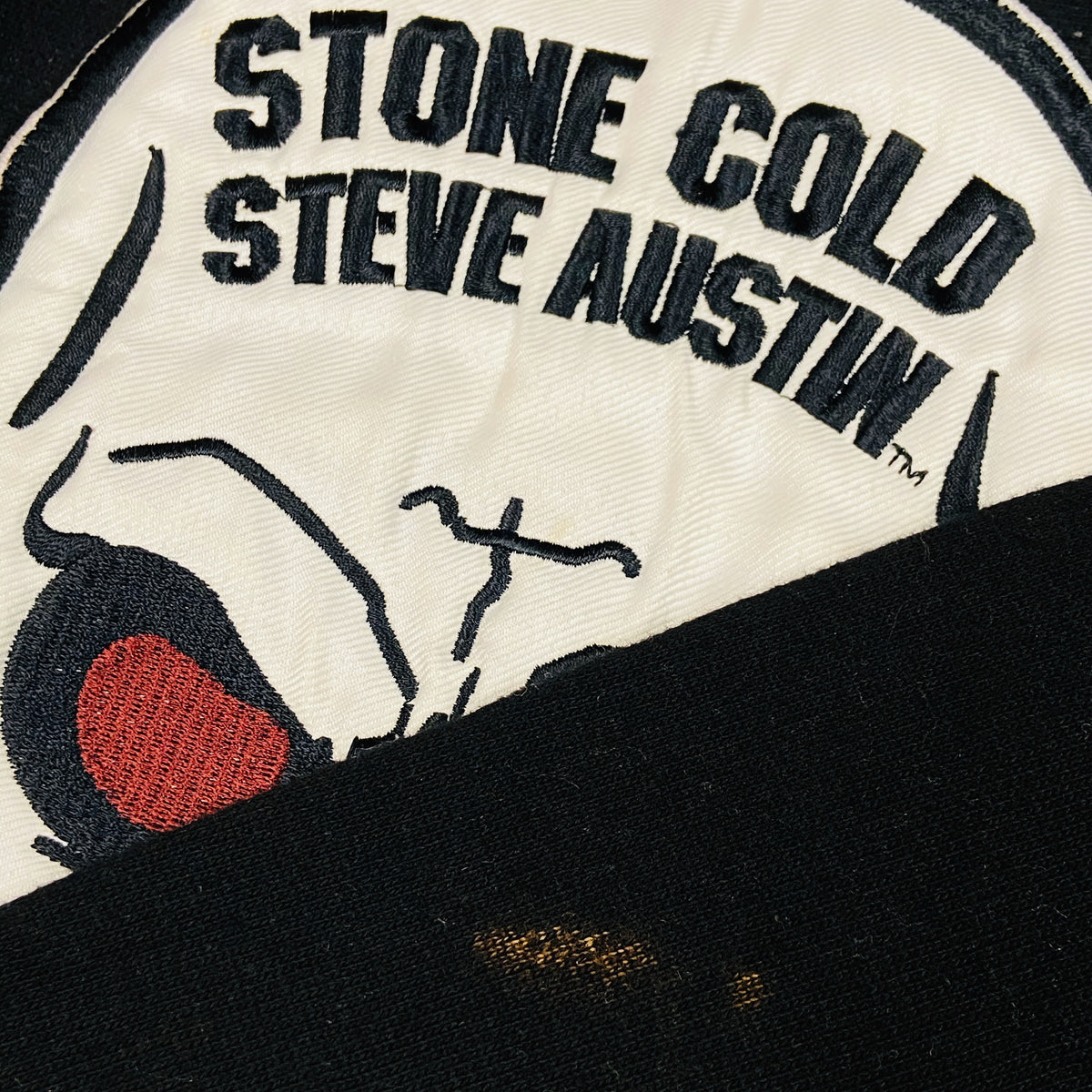 1990s STONE COLD STEVE AUSTIN 3:16 HEAVY FADED HOODIE