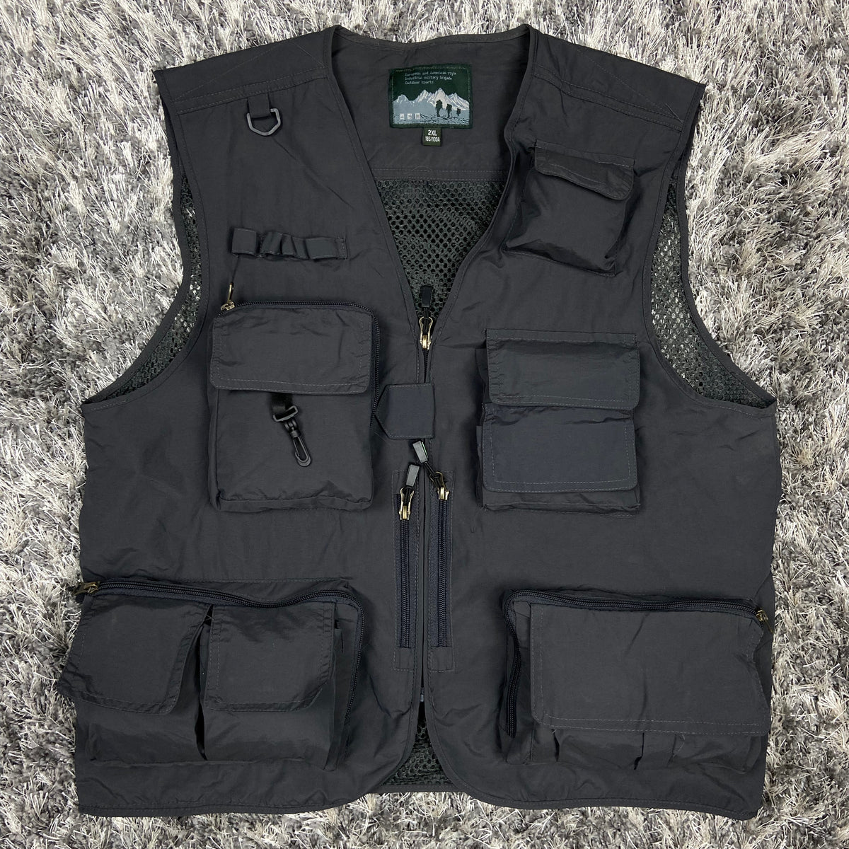MULTIPOCKET UTILITY BONDAGE TRANSFORMER VEST 2000s