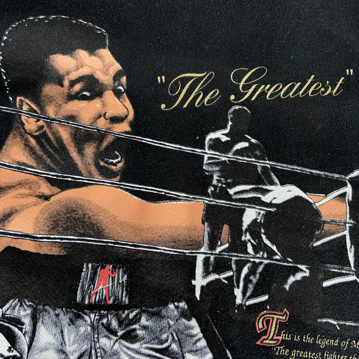 1980s MUHAMMAD ALI "THE GREATEST" SWEATSHIRT