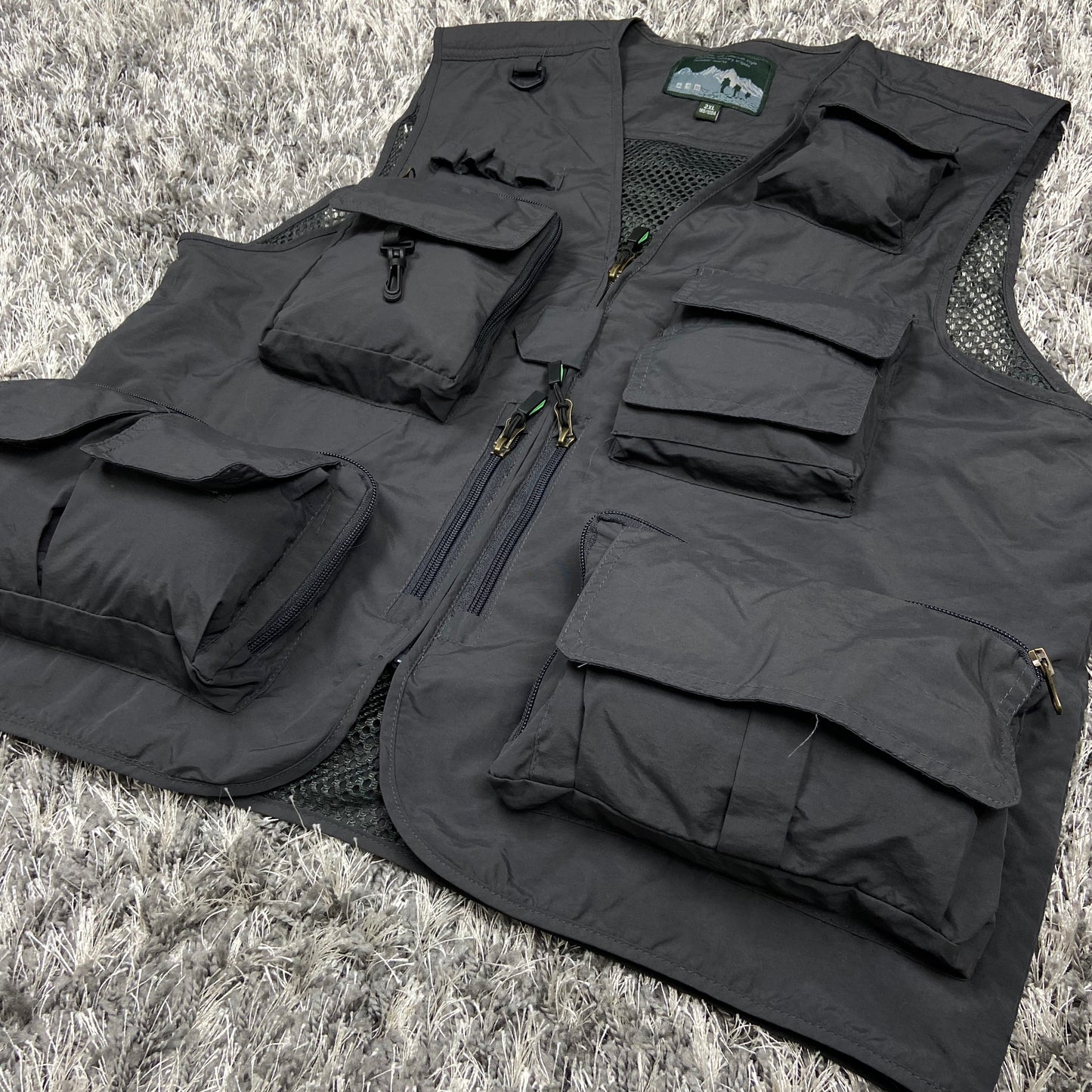MULTIPOCKET UTILITY BONDAGE TRANSFORMER VEST 2000s