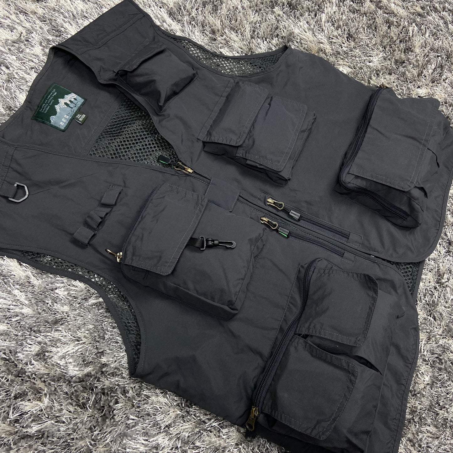 MULTIPOCKET UTILITY BONDAGE TRANSFORMER VEST 2000s
