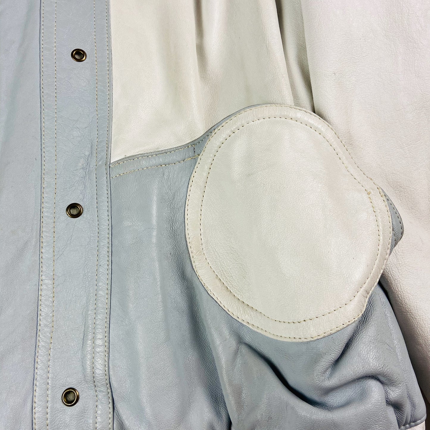 1970s ARCHIVE MULTIPOCKET TRANSFORMER LEATHER JACKET