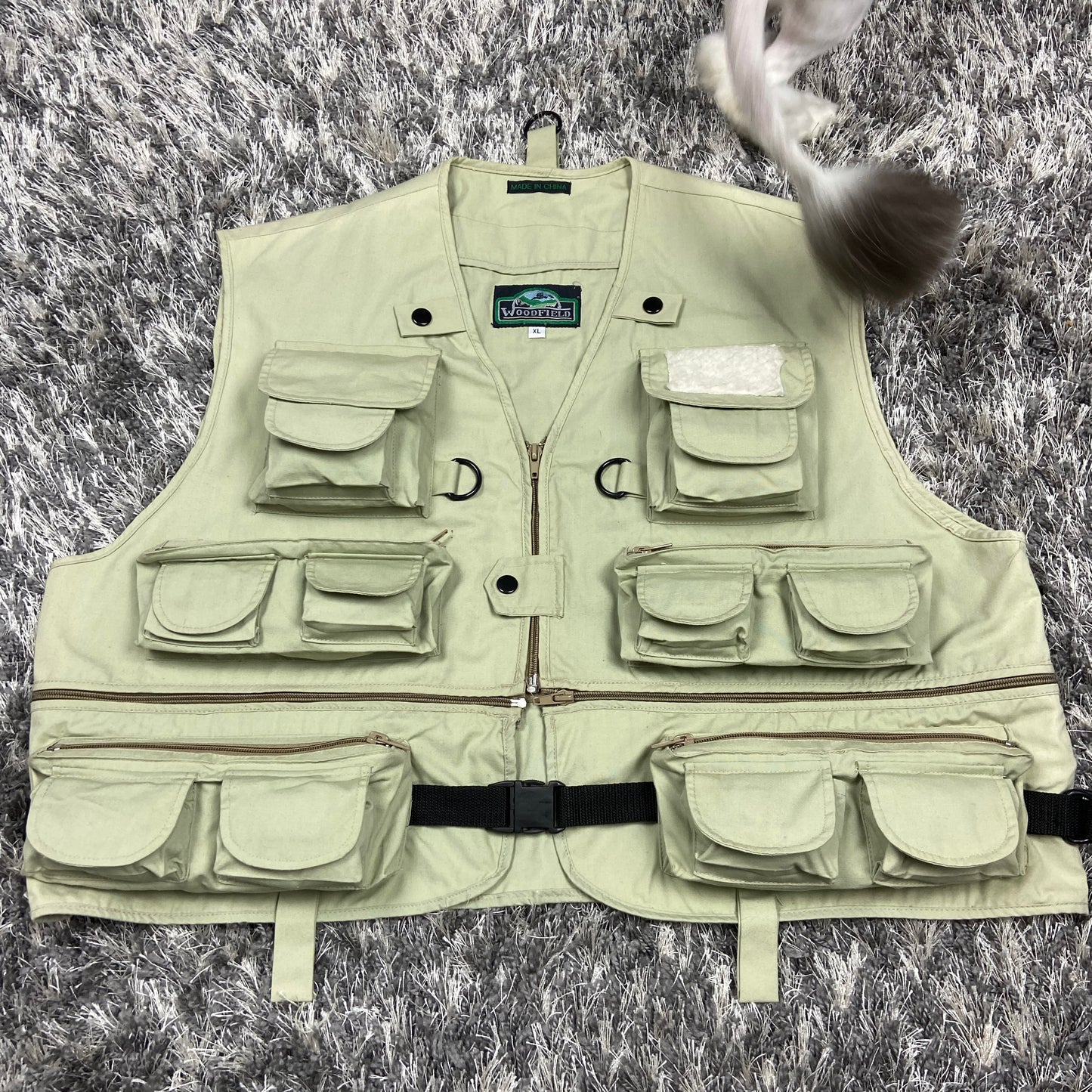 WOODFIELD TRANSFORMER MULTIPOCKET UTILITY BONDAGE VEST 1980s