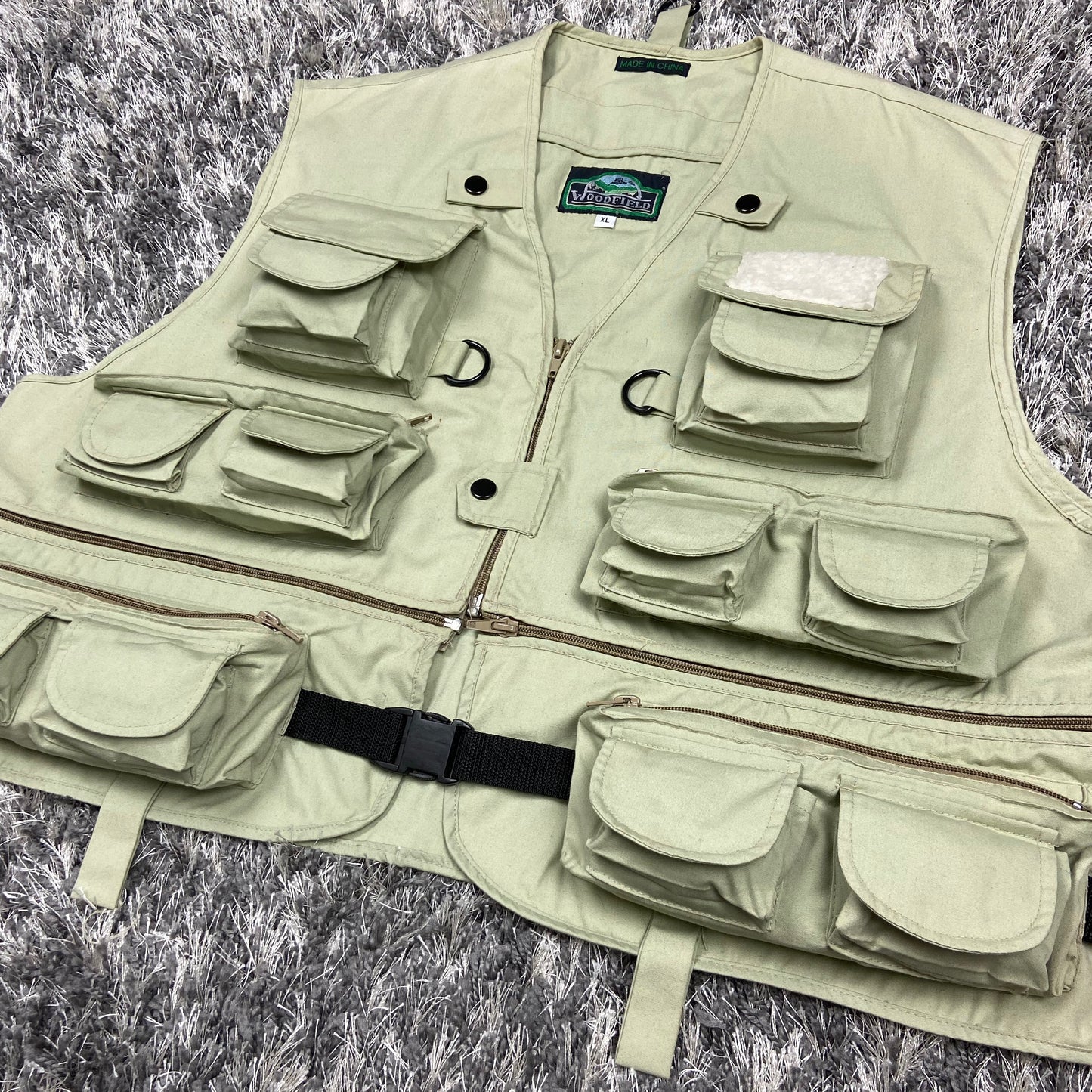 WOODFIELD TRANSFORMER MULTIPOCKET UTILITY BONDAGE VEST 1980s