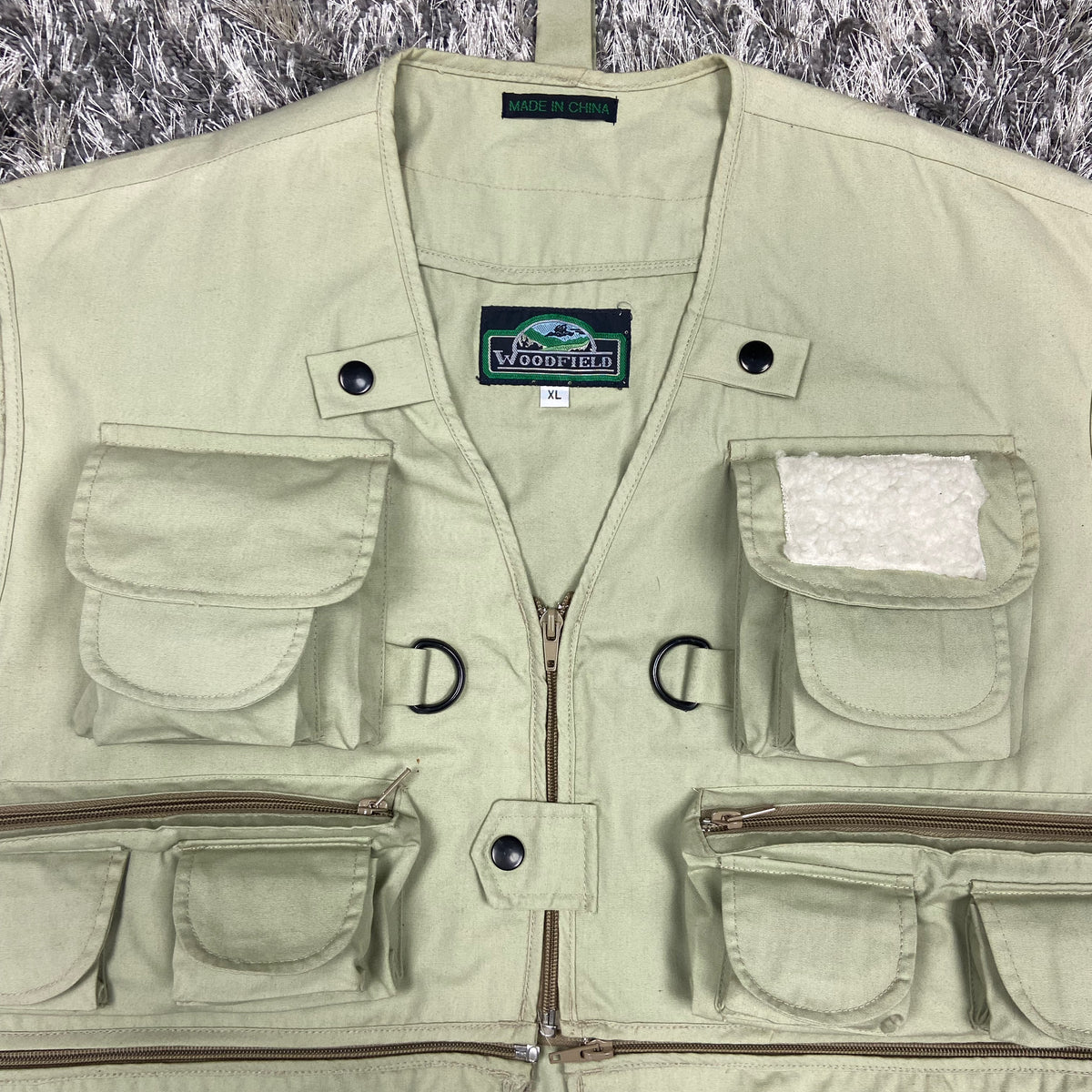 WOODFIELD TRANSFORMER MULTIPOCKET UTILITY BONDAGE VEST 1980s