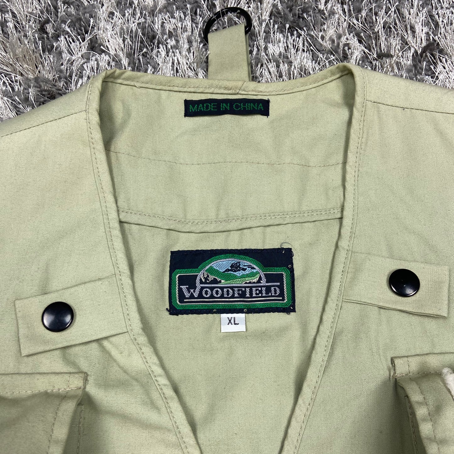 WOODFIELD TRANSFORMER MULTIPOCKET UTILITY BONDAGE VEST 1980s