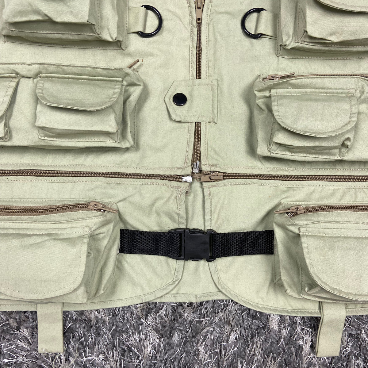 WOODFIELD TRANSFORMER MULTIPOCKET UTILITY BONDAGE VEST 1980s