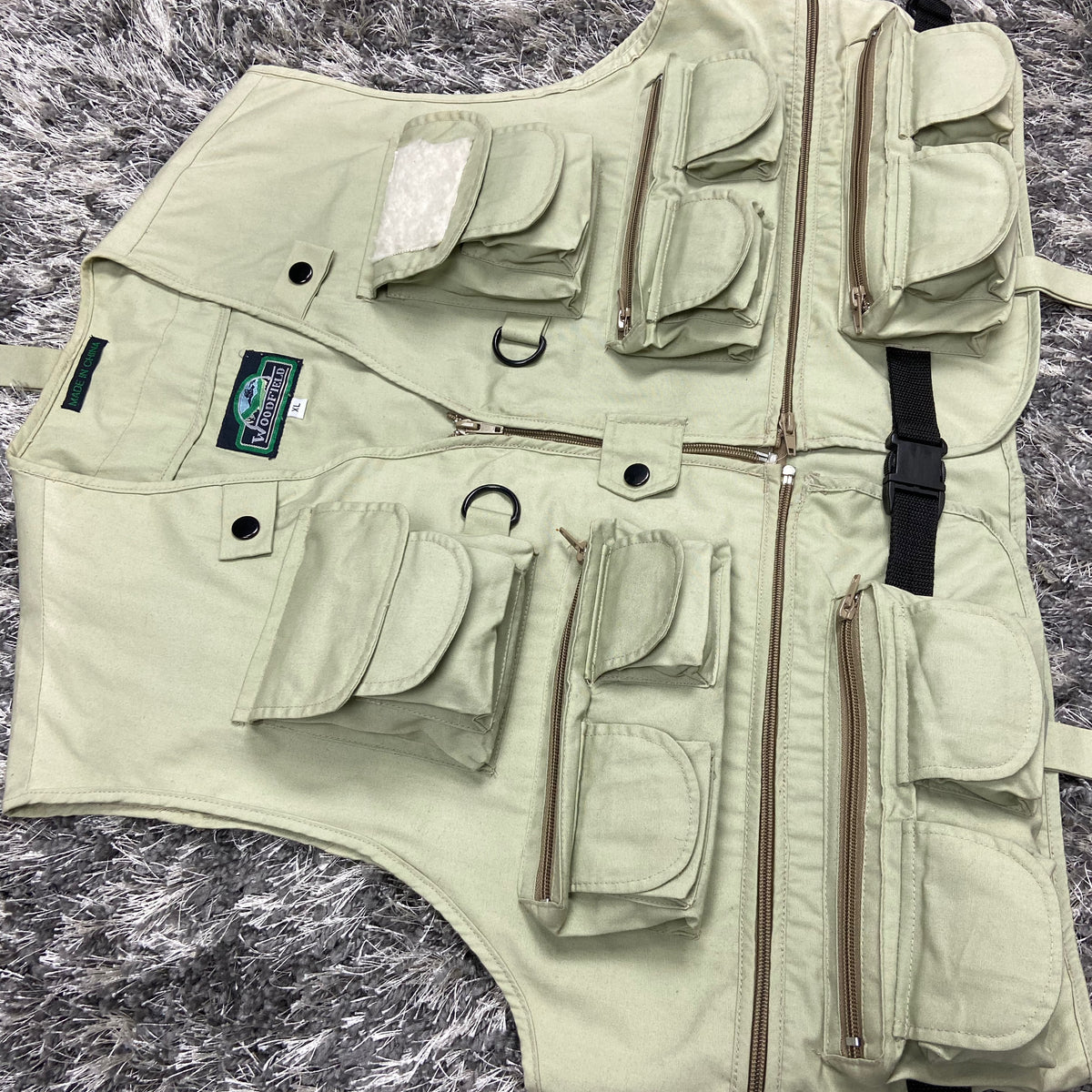 WOODFIELD TRANSFORMER MULTIPOCKET UTILITY BONDAGE VEST 1980s