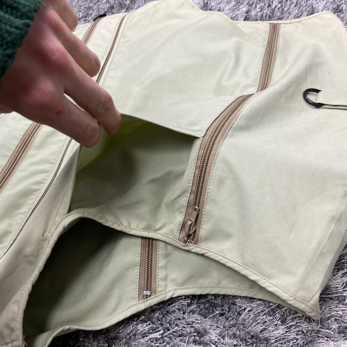 WOODFIELD TRANSFORMER MULTIPOCKET UTILITY BONDAGE VEST 1980s