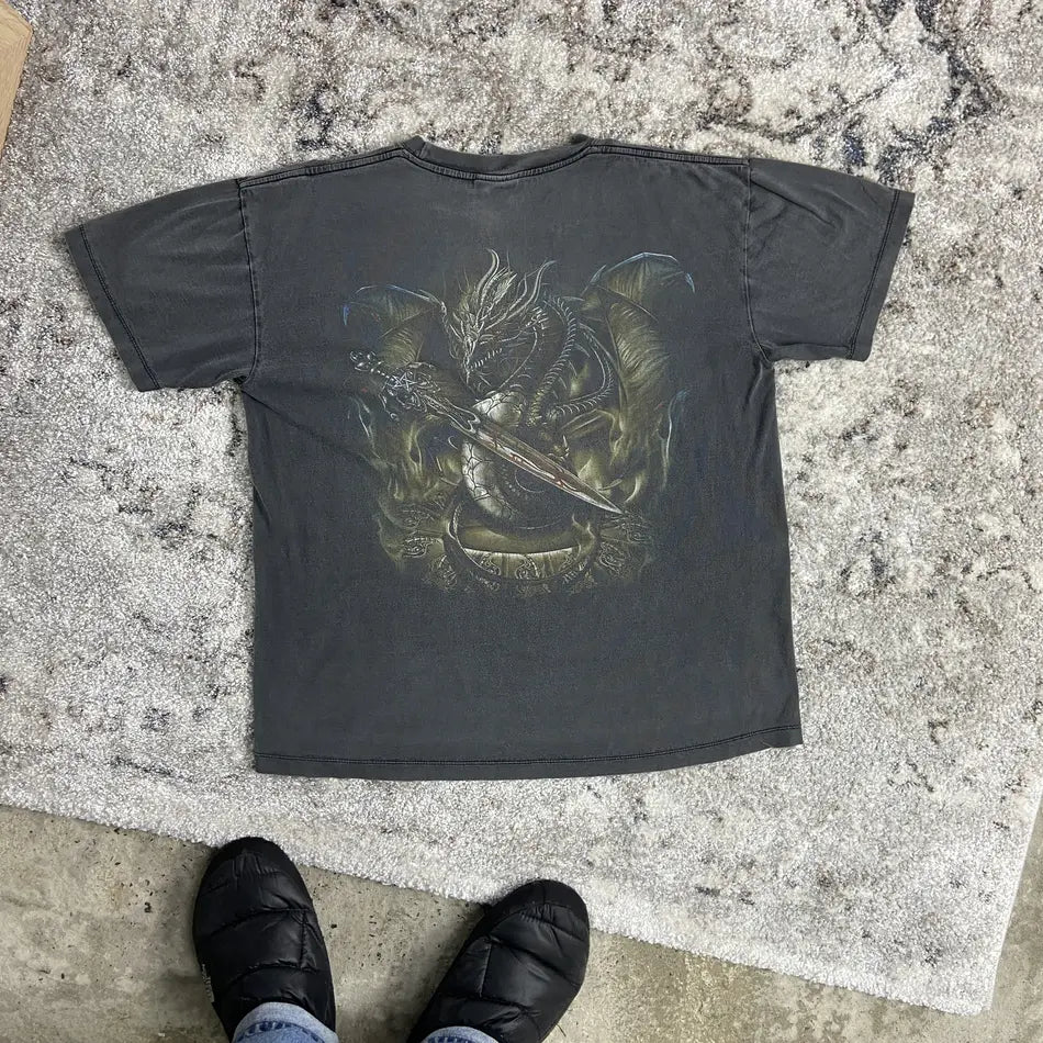 1990s BASILISK HEAVY FADED TEE