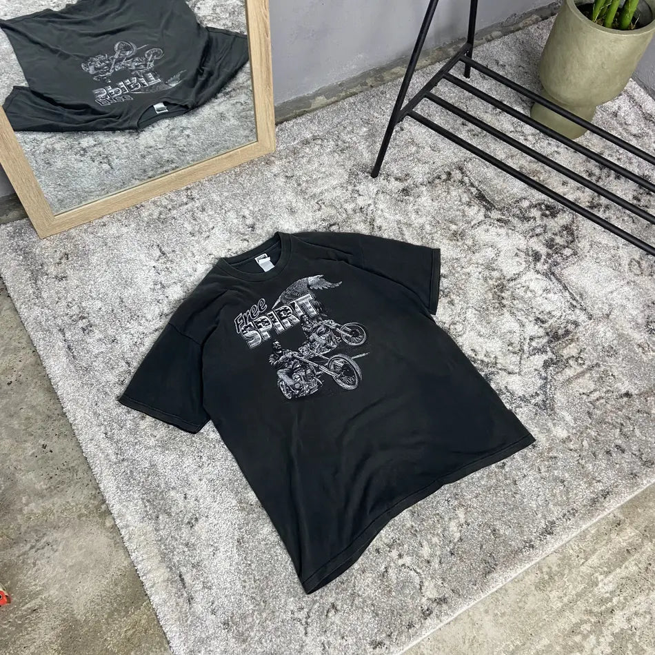 FREE SPIRIT EASY RIDER WCW FADED TEE 1998s