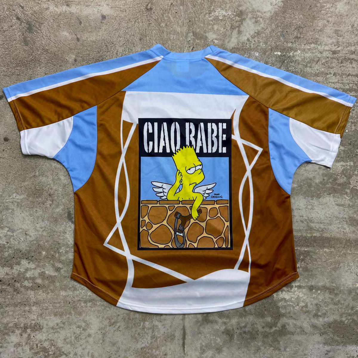 2003 EL BARTO THE SIMPSONS CIAO BABY JERSEY TEE