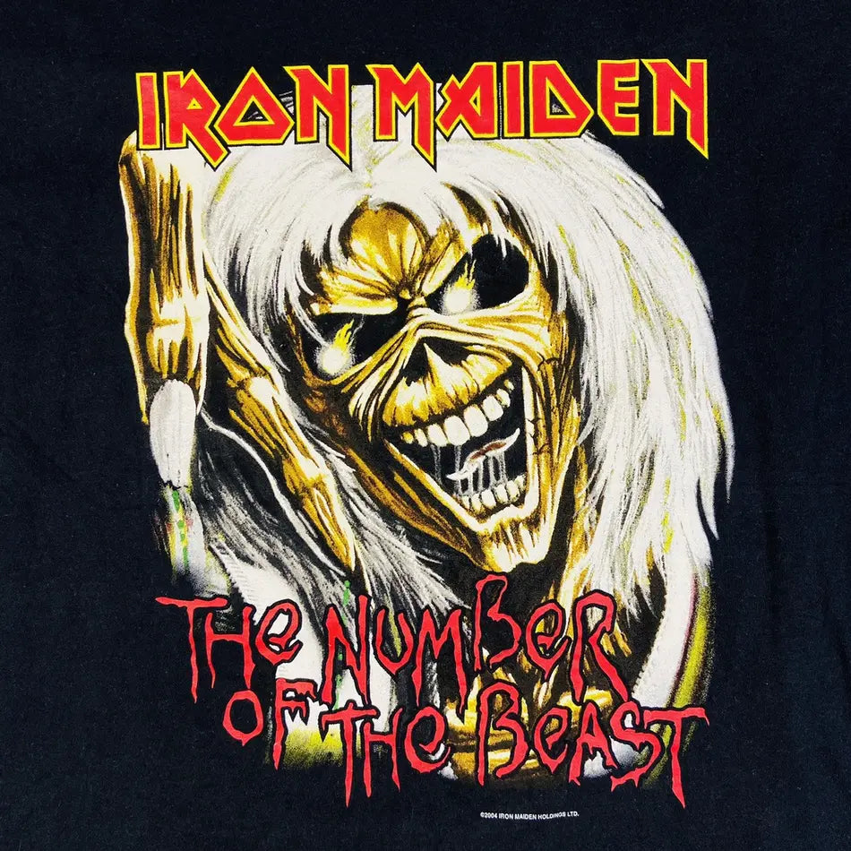 2004 IRON MAIDEN "THE NUMBER OF THE BEAST" TEE